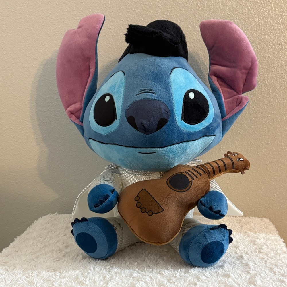 Disney Elvis Stitch Stuffed Animal